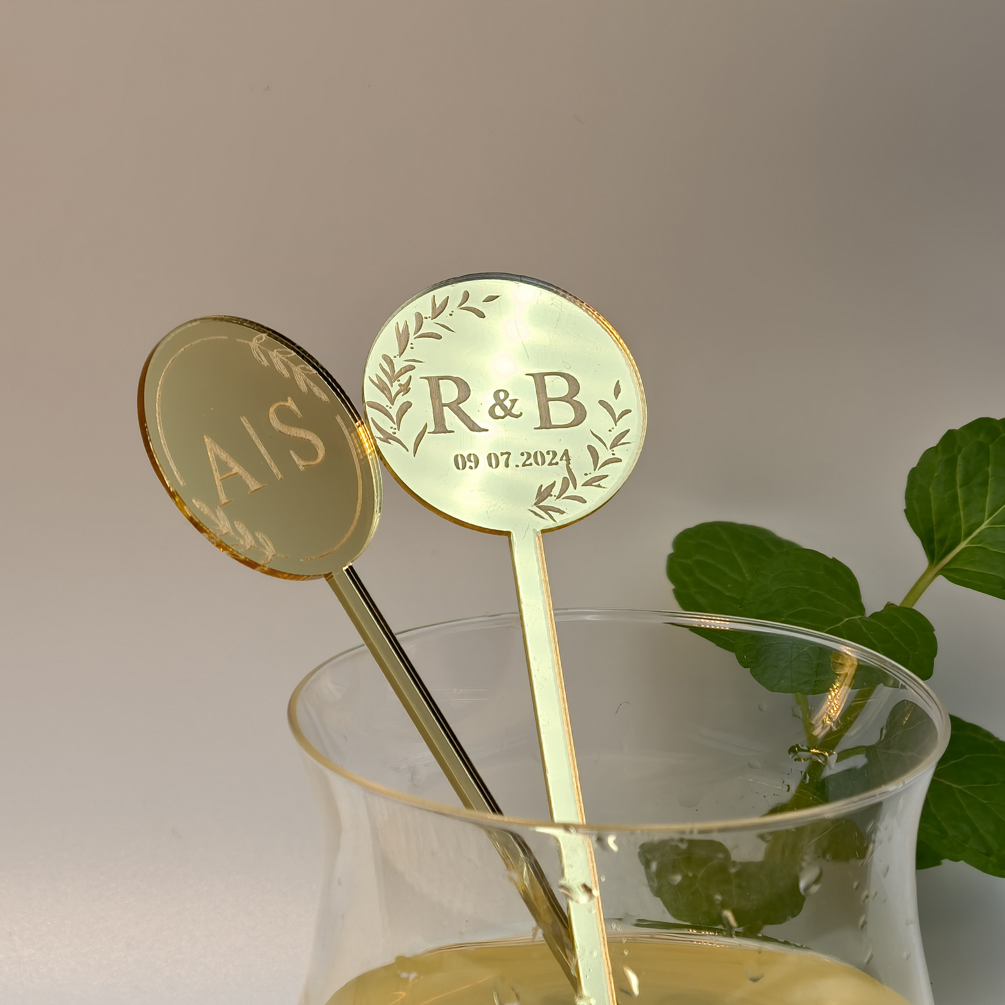 Baby Food Plan - 30/50/100pcs Custom Cocktail stirrers Personalised Drink