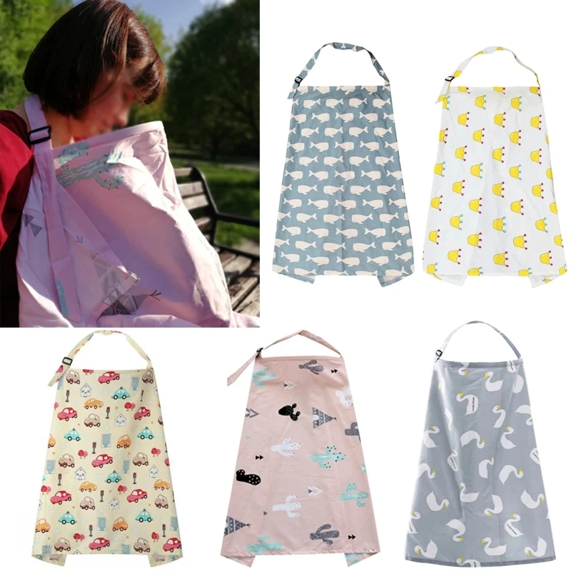 Baby Food Apron - Mum Breastfeeding Nursing Poncho Cover Breathable