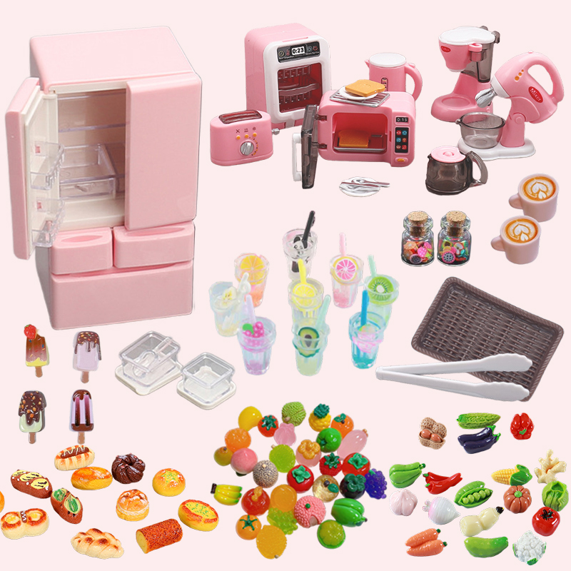 Baby Food Vegetable - Kids Kitchen Toy Accessories Refrigerator Pretend