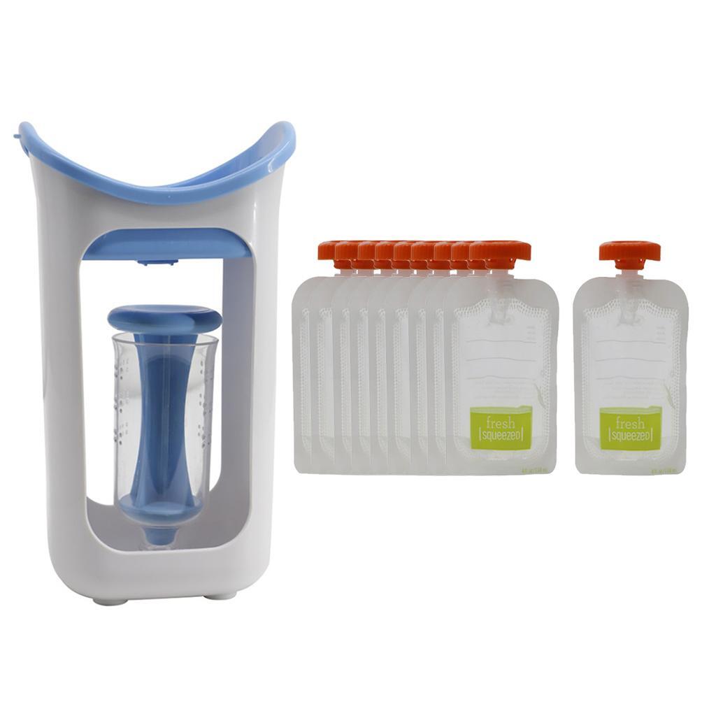 Baby Puree Pouch - Baby Feeding Food Squeezer Organizor Storage