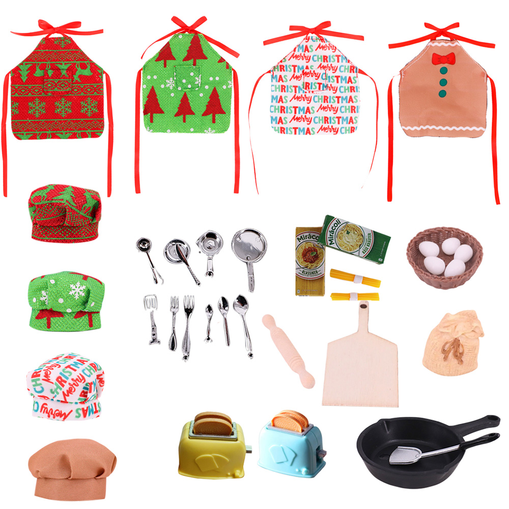 Baby Food Apron - Pop Kitchenware Set Chef Hat Apron