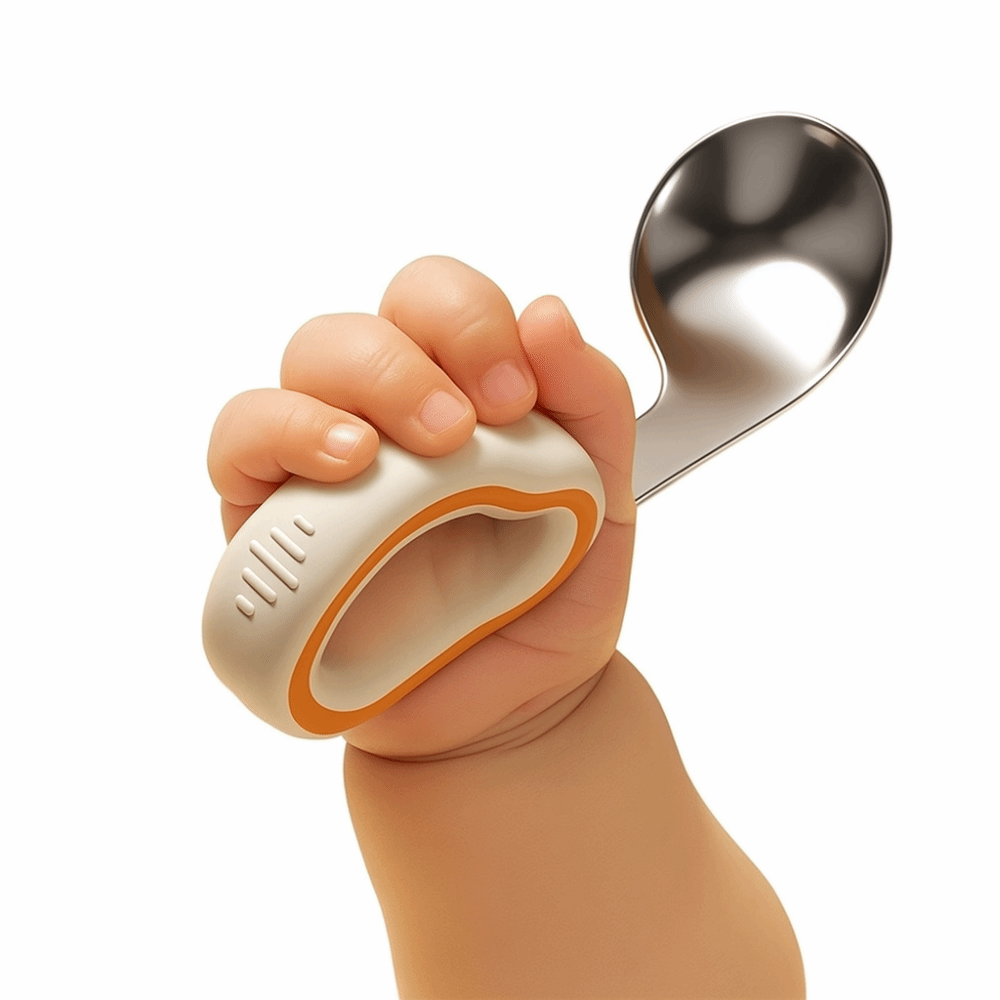 Silicone Baby Fork and Spoon S - Self Feed Spoon 리뷰 및 가격