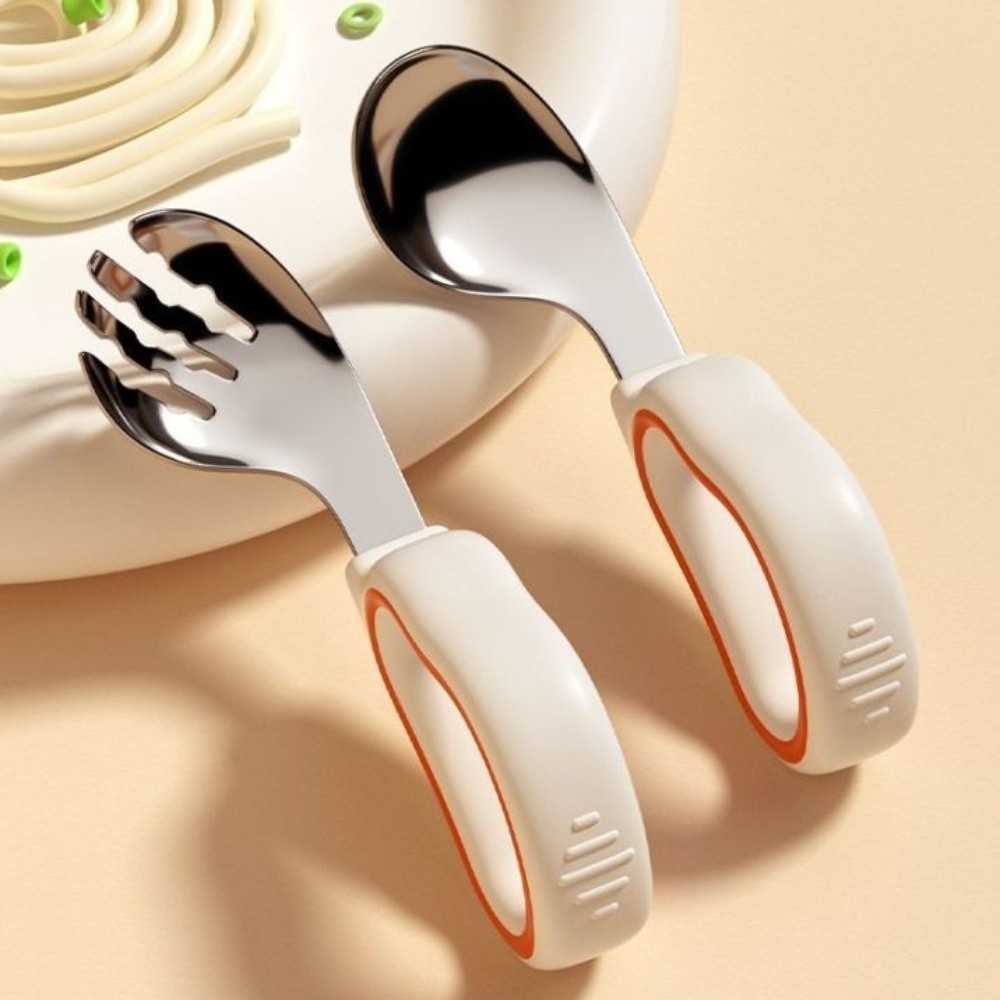 Silicone Baby Fork and Spoon S - Self Feed Spoon 리뷰 및 가격