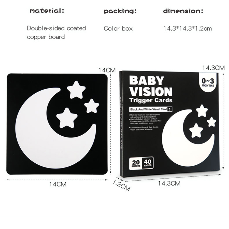Baby Visual Stimulation Cards  - Baby Food Eat 리뷰 및 가격