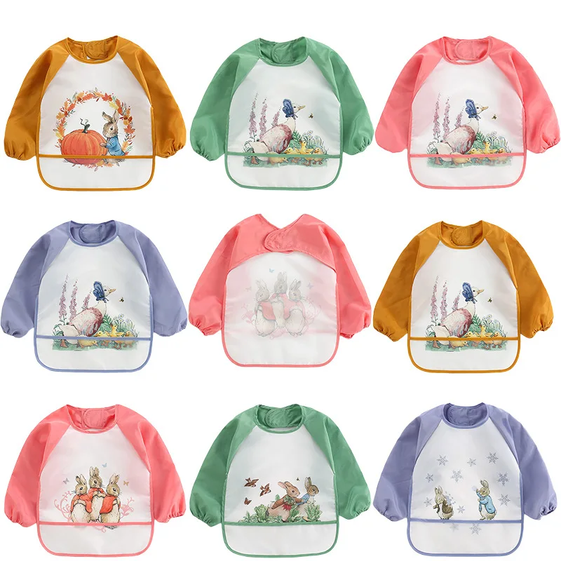 Baby's Soft Waterproof Bib Kid - Baby Food Eat 리뷰 및 가격