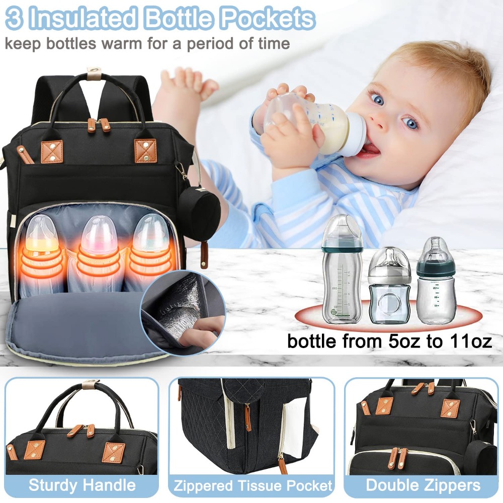 Multifunctional Diaper Bag Bac - Baby Puree Pouch 리뷰 및 가격