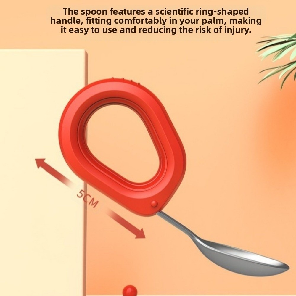 Silicone Handle Baby Silicone  - Self Feed Spoon 리뷰 및 가격