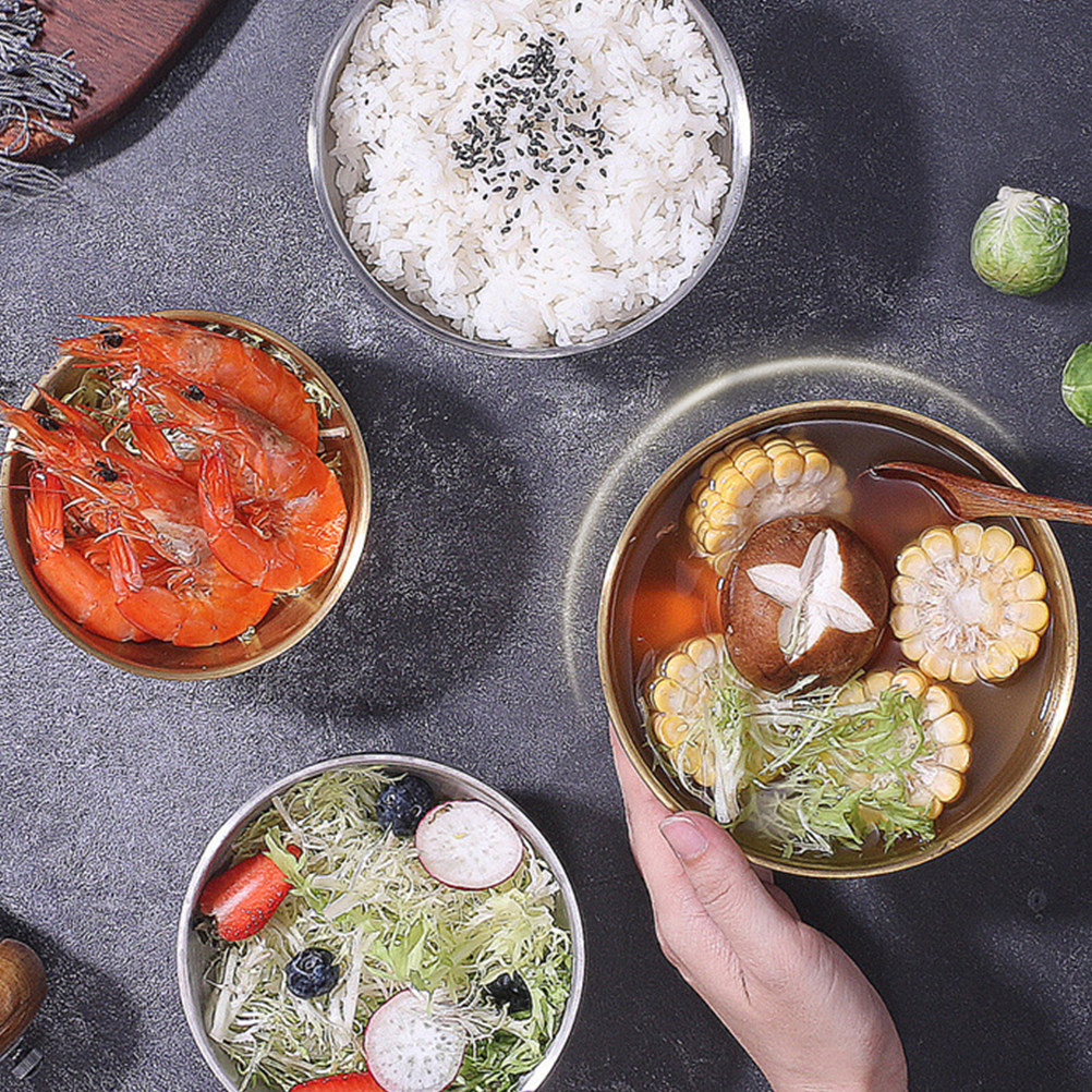 1Pcs Stainless Steel Food Bowl - Baby Food Restaurant 리뷰 및 가격