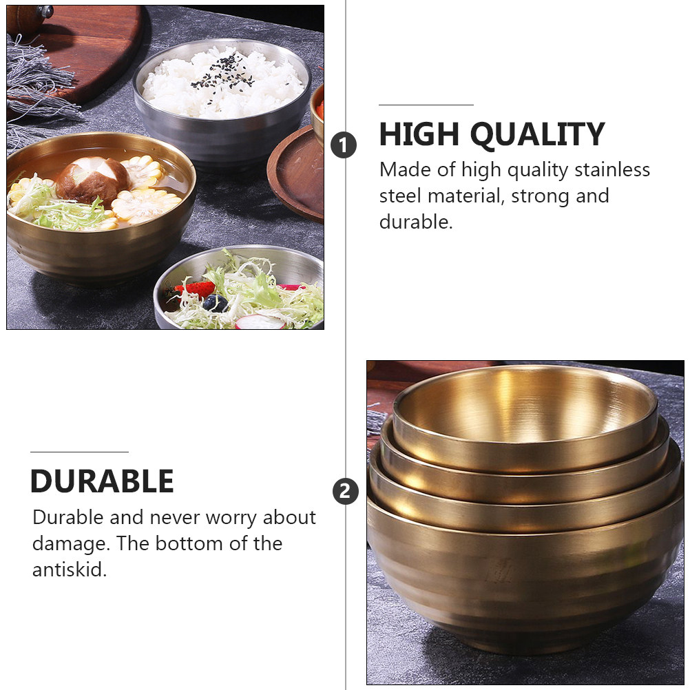 1Pcs Stainless Steel Food Bowl - Baby Food Restaurant 리뷰 및 가격