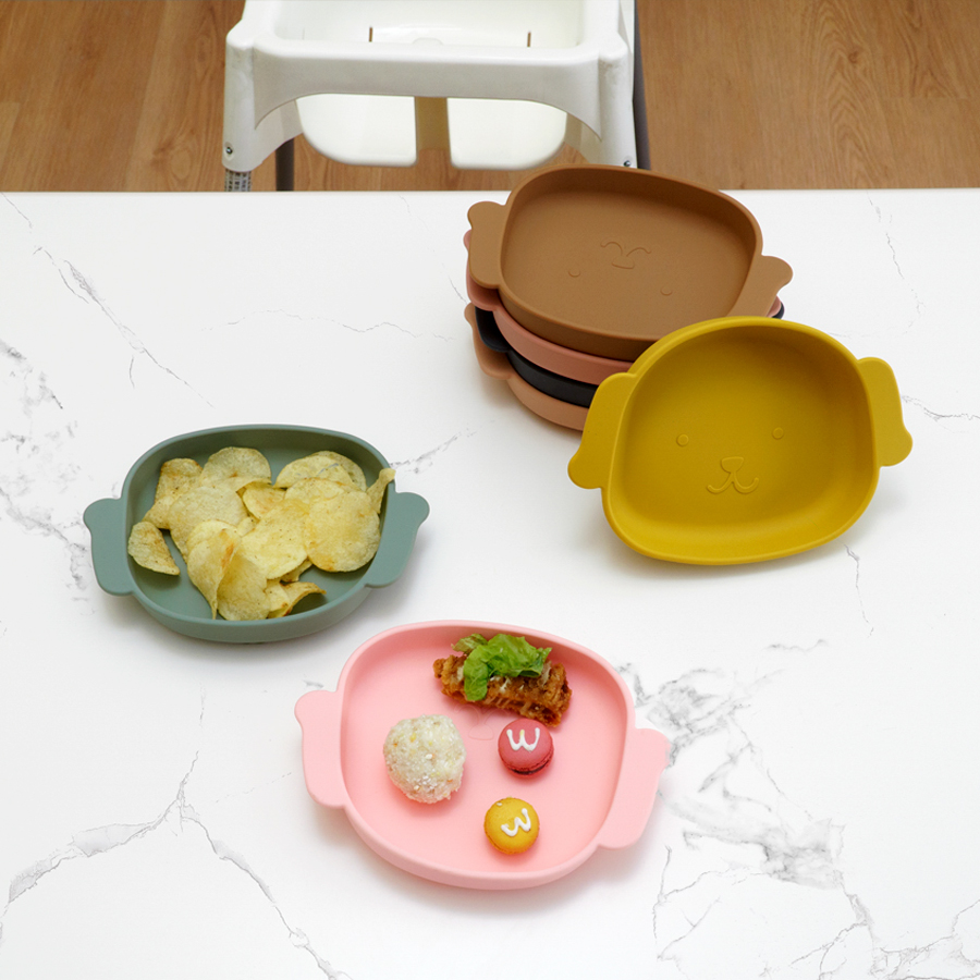 Baby Food Grade Silicone Dish  - Baby Food Dogs 리뷰 및 가격