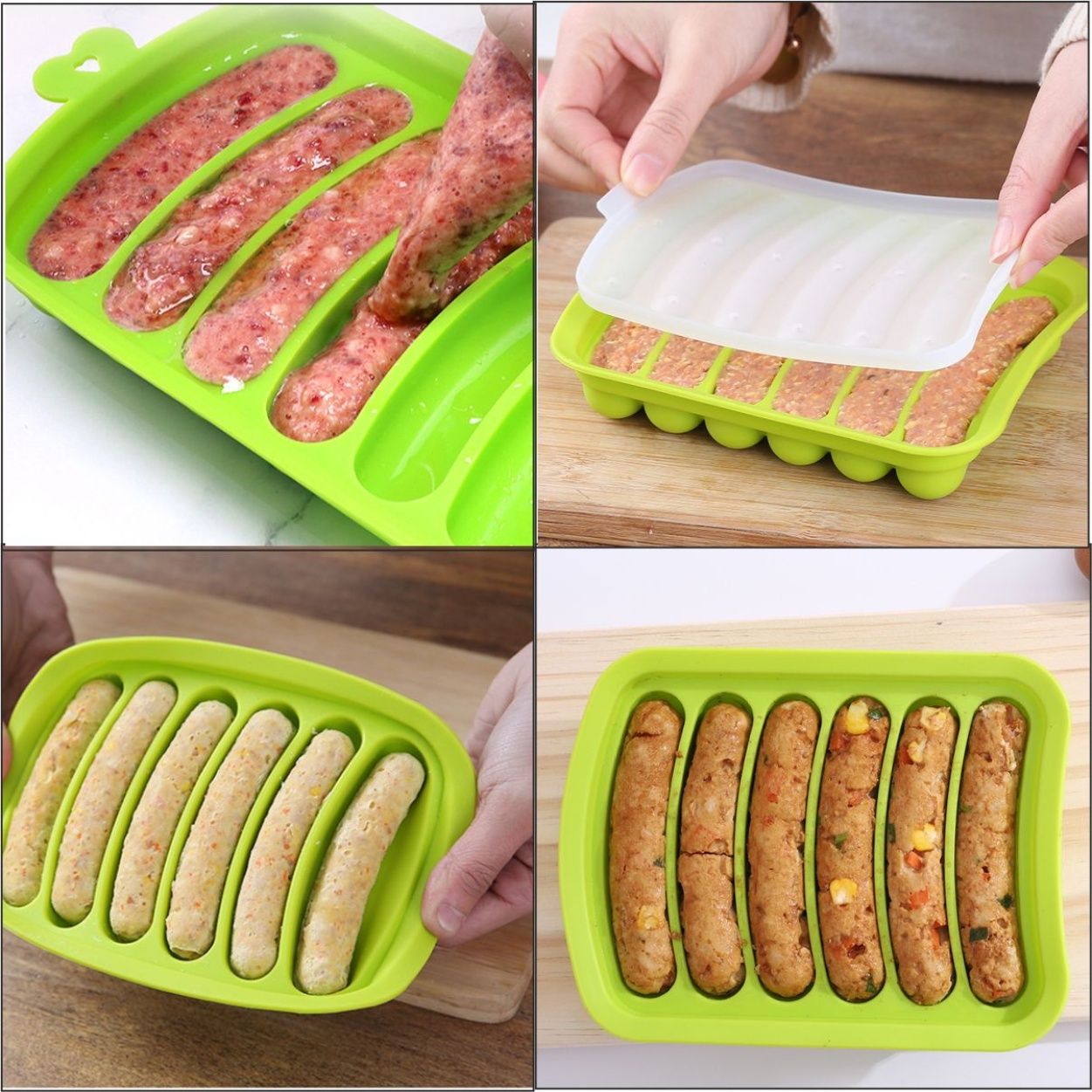 Food Grade Silicone Sausage Mo - Baby Food Dogs 리뷰 및 가격