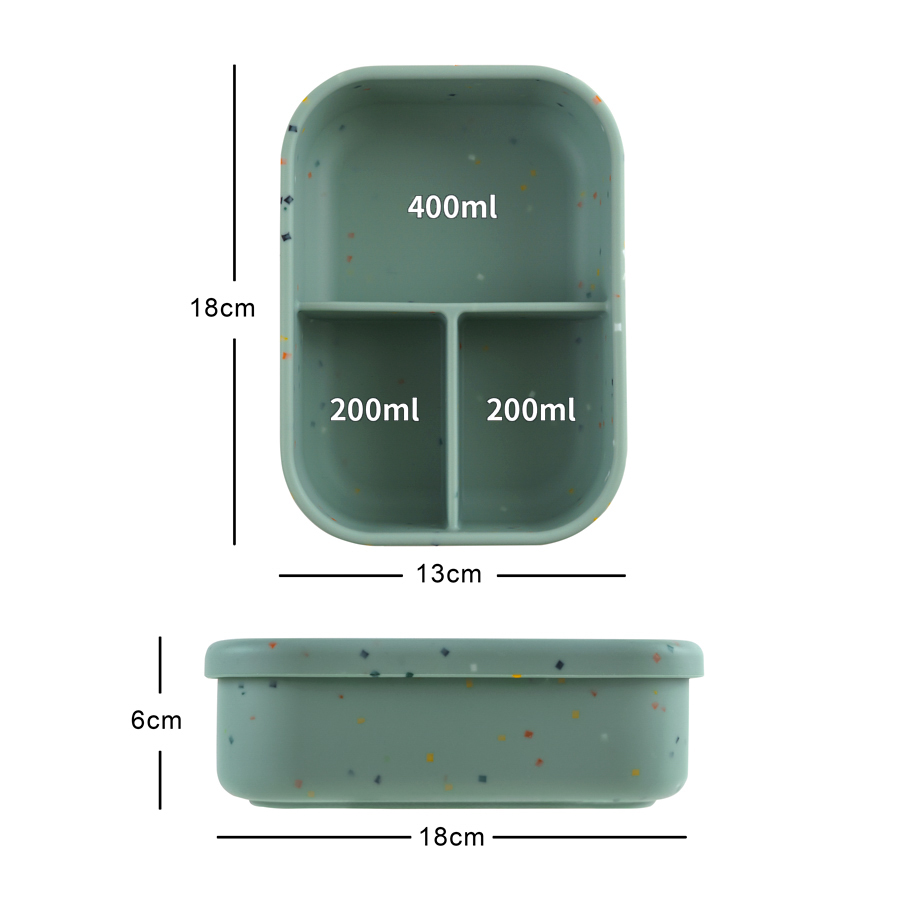 1PCS Microwave Lunch Box Silic - Baby Food Hero 리뷰 및 가격