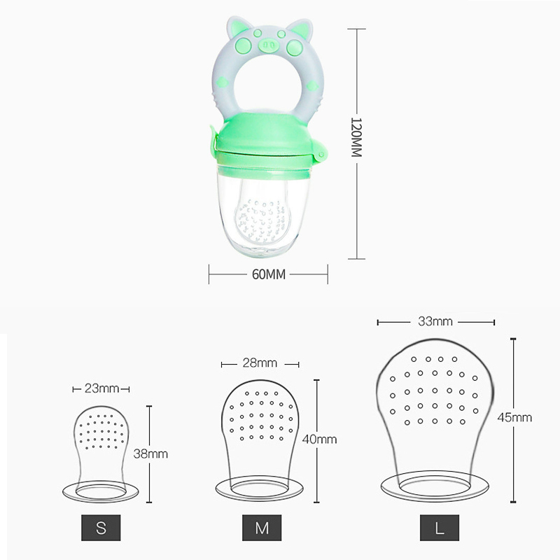 4pcs/set Silicone Fruit & Vege - Baby Food Bites 리뷰 및 가격