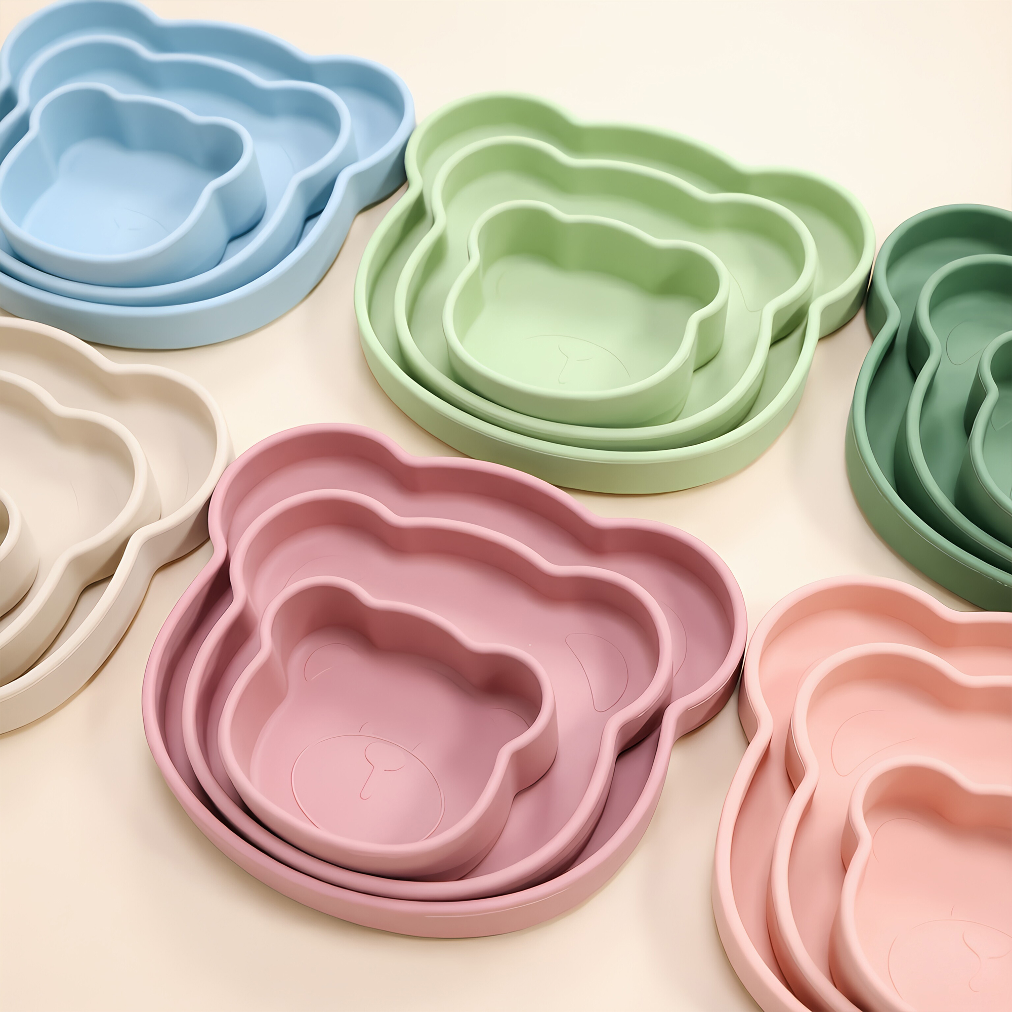 Cartoon Silicone Toddler Plate - Baby Food Chart 리뷰 및 가격