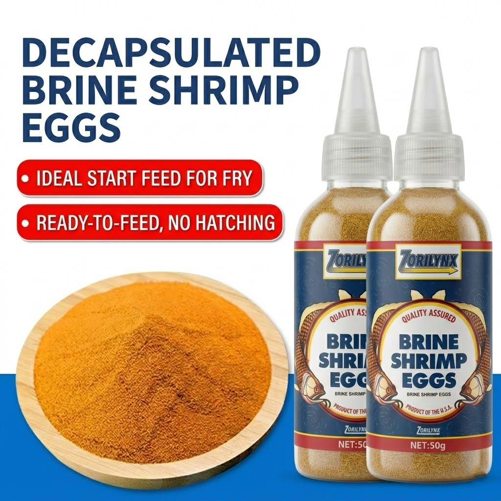 50g Decapsulated Brine Shrimp  - Baby Food With Protein 리뷰 및 가격