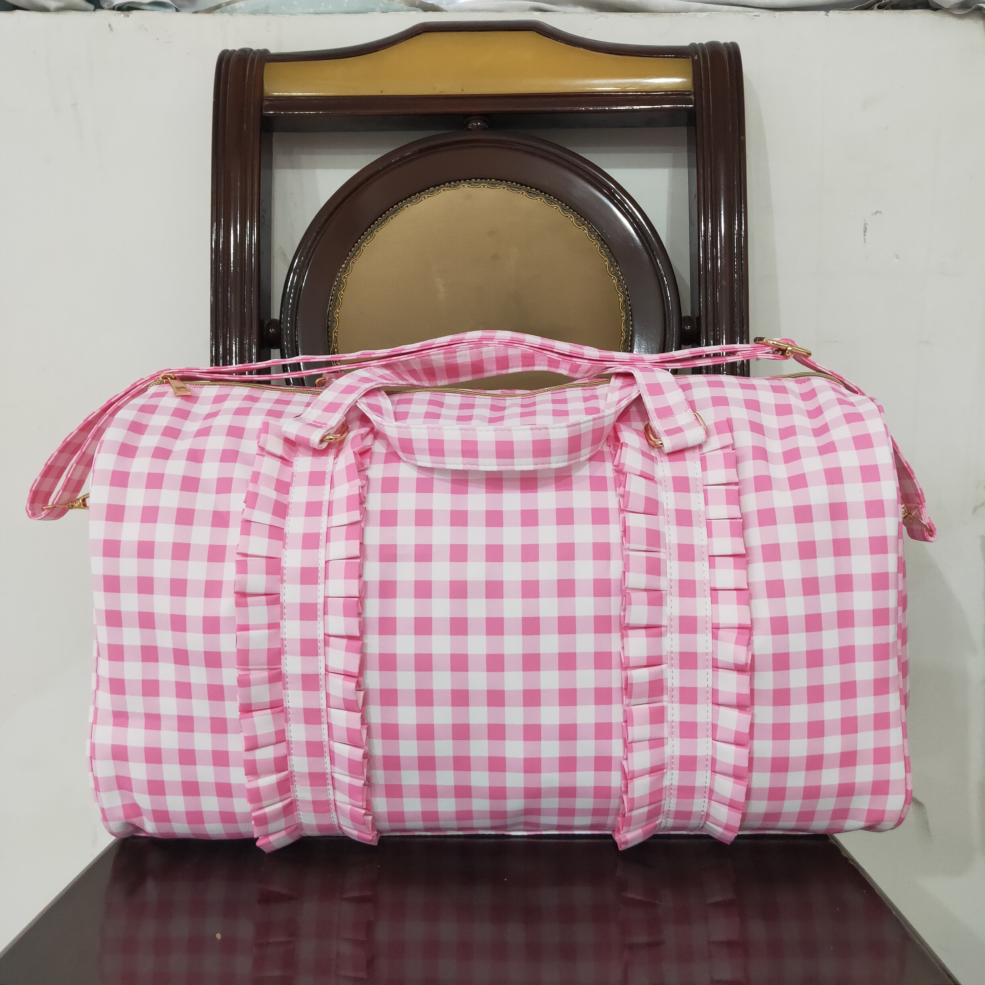 Wholesale Baby Girl Pink Check - Baby Puree Pouch 리뷰 및 가격