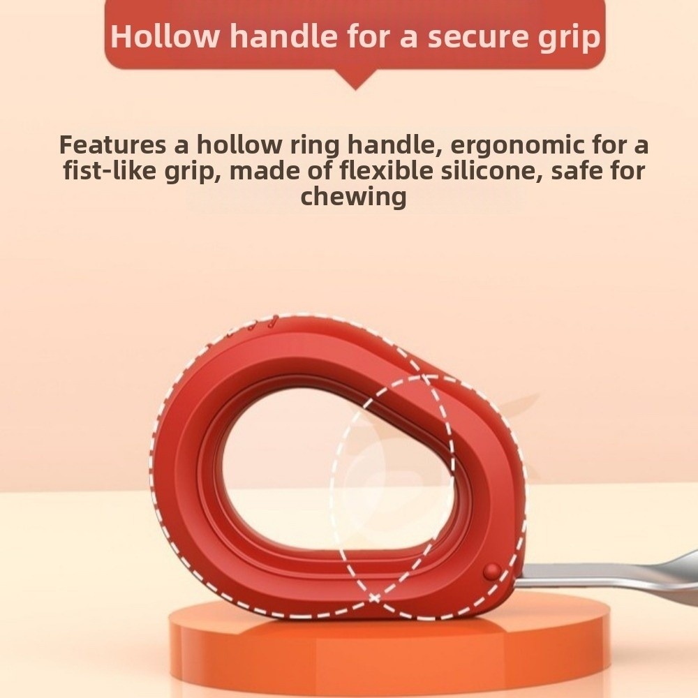 Silicone Handle Baby Silicone  - Self Feed Spoon 리뷰 및 가격