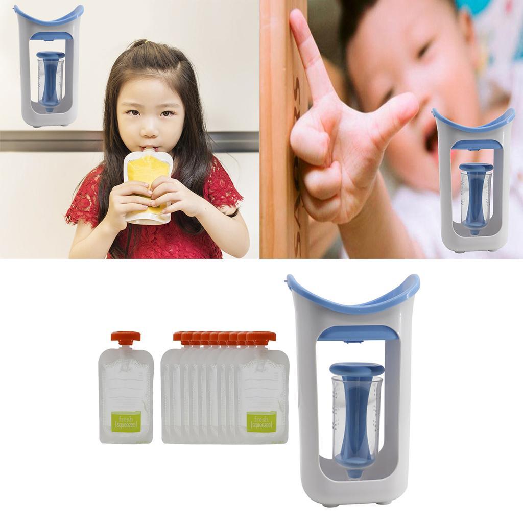 Baby Feeding Food Squeezer Org - Baby Puree Pouch 리뷰 및 가격
