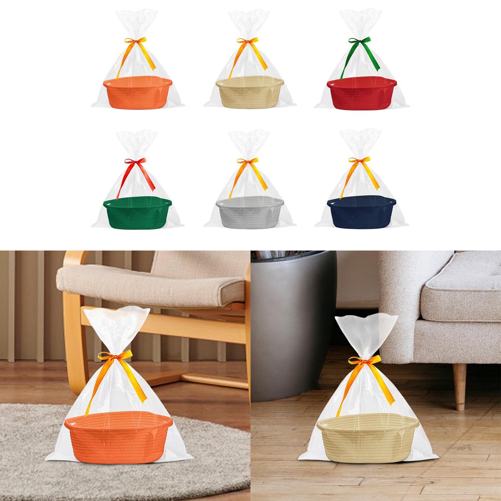 Cotton Rope Basket Multiuse Po - Baby Food Dogs 리뷰 및 가격