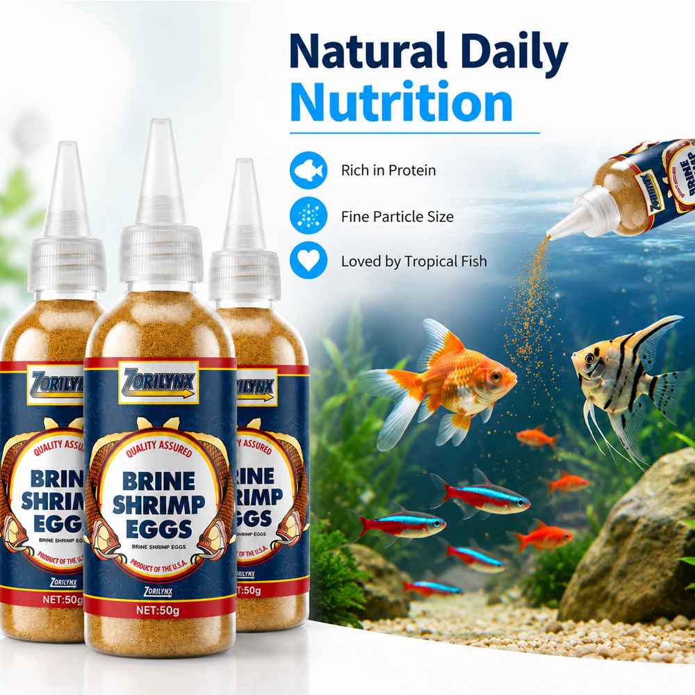 ZORILYNX 50g Premium Brine Shr - Baby Food With Protein 리뷰 및 가격
