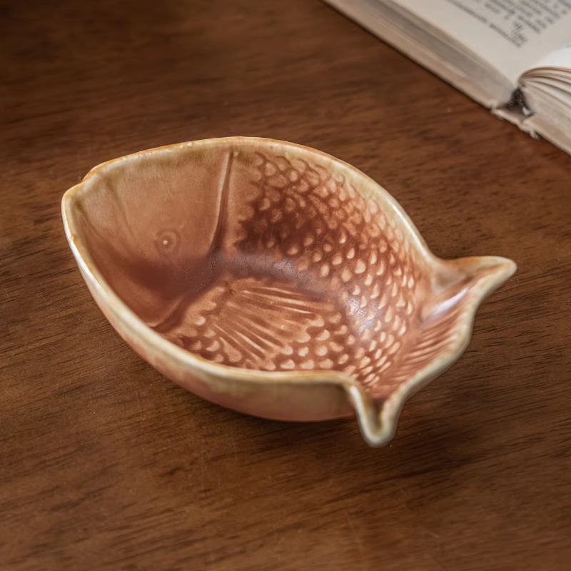 Creative Fish Shape Ceramic Bo - Baby Food Restaurant 리뷰 및 가격