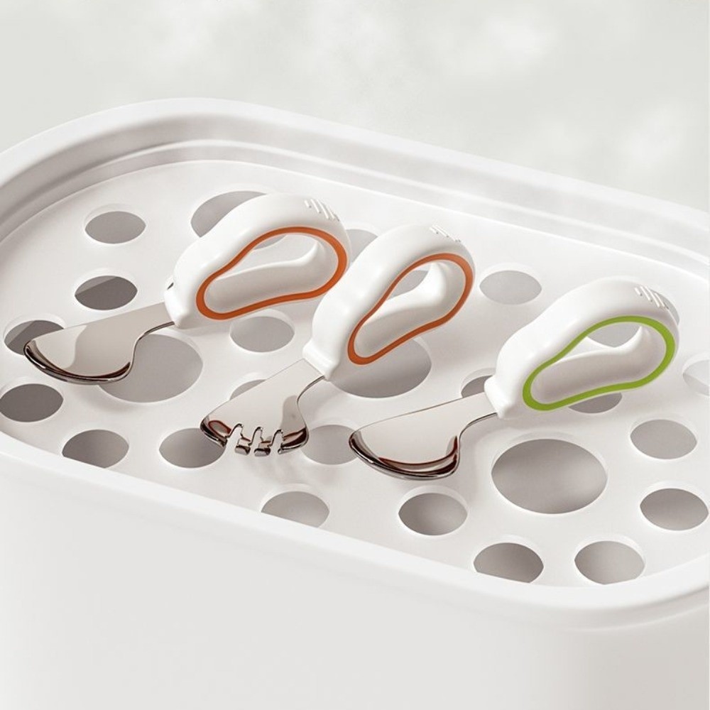 Silicone Baby Fork and Spoon S - Self Feed Spoon 리뷰 및 가격