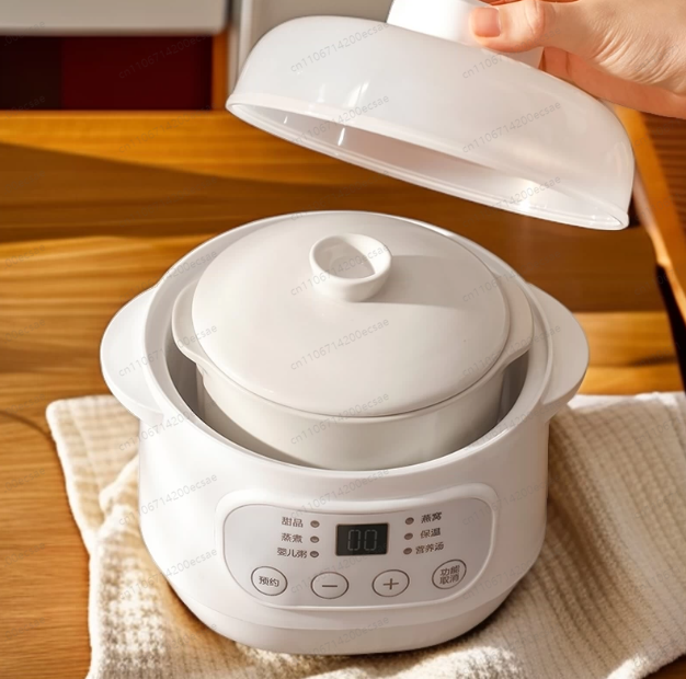 Baby Electric Porridge Pot Cer - Baby Food Maker Baby Safe 리뷰 및 가격