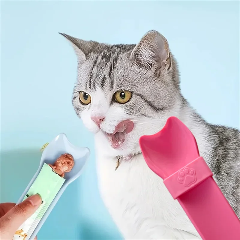 Cat Strip Squeeze Spoon for Li - Self Feed Spoon 리뷰 및 가격