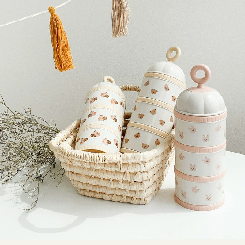 Cute Bear Milk Powder Box Baby - Baby Food Plan 리뷰 및 가격