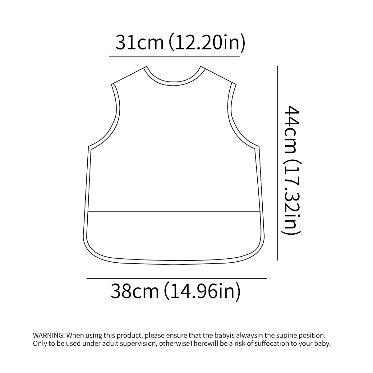 Happyflute Baby Bib 1Pc Polyes - Baby Food Apron 리뷰 및 가격