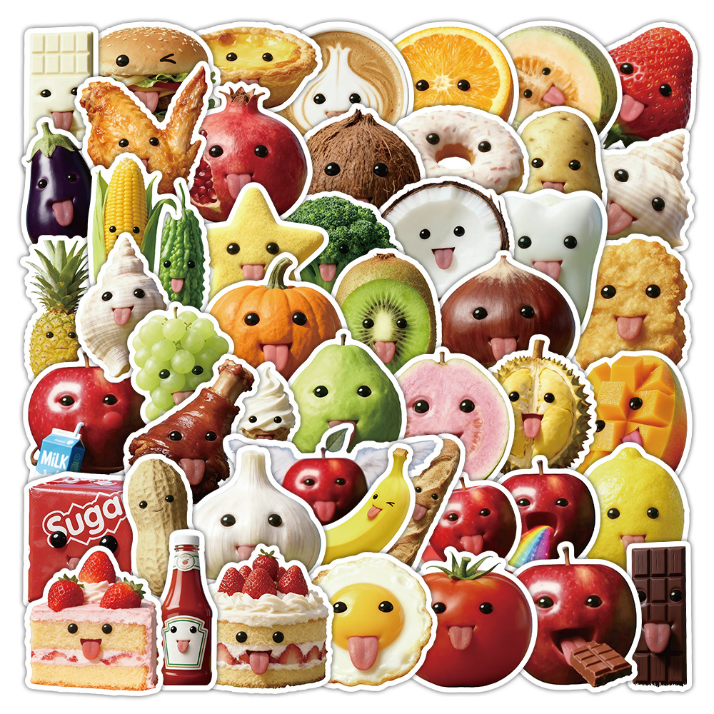 10/50PCS Abstract Food Meme Gr - Baby Food Vegetable 리뷰 및 가격