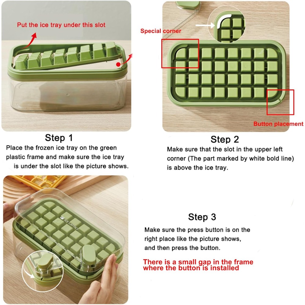 Grid Silicone Ice Cube Tray Mo - Baby Food Maker Baby Safe 리뷰 및 가격