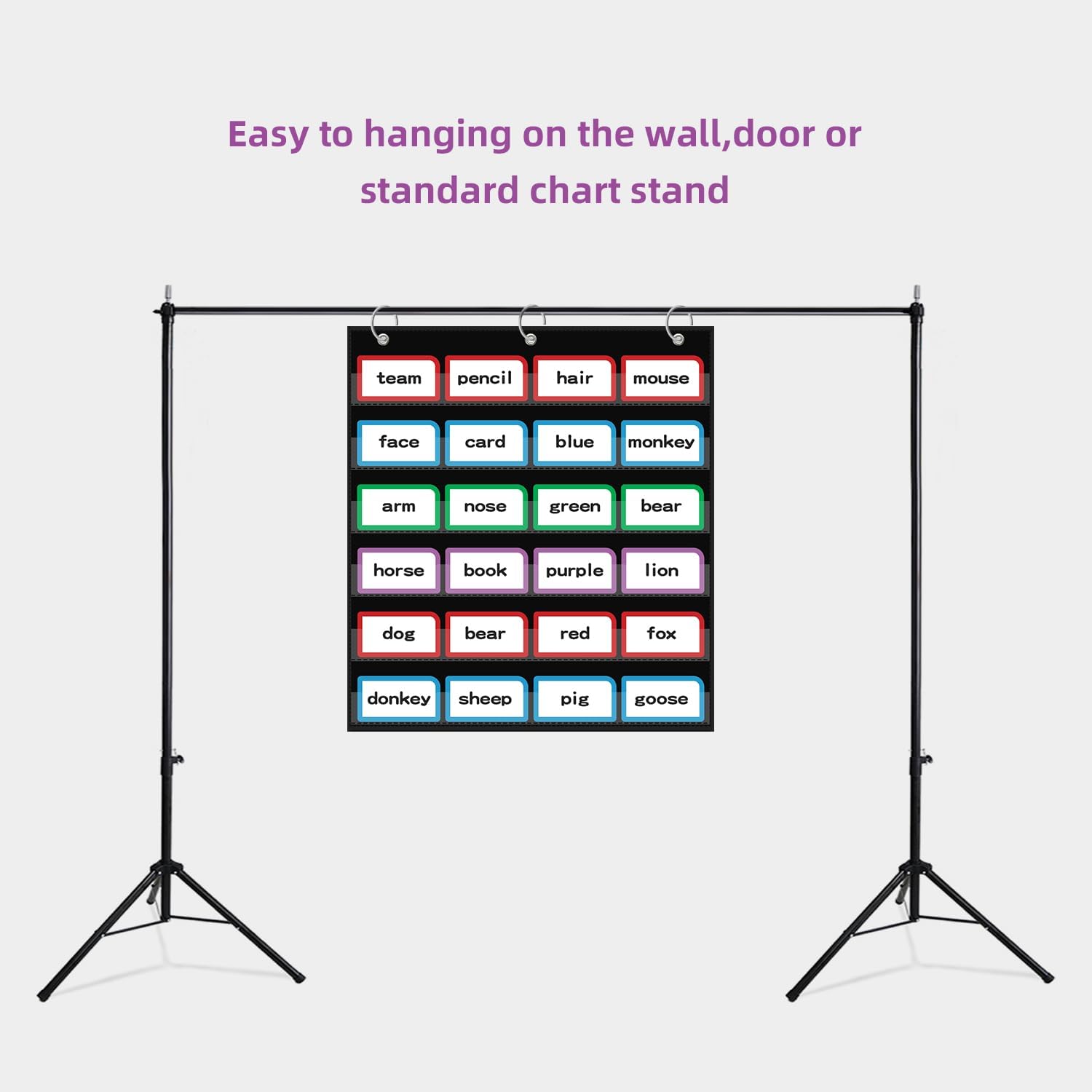 Standard Pocket Chart for Clas - Baby Food Chart 리뷰 및 가격