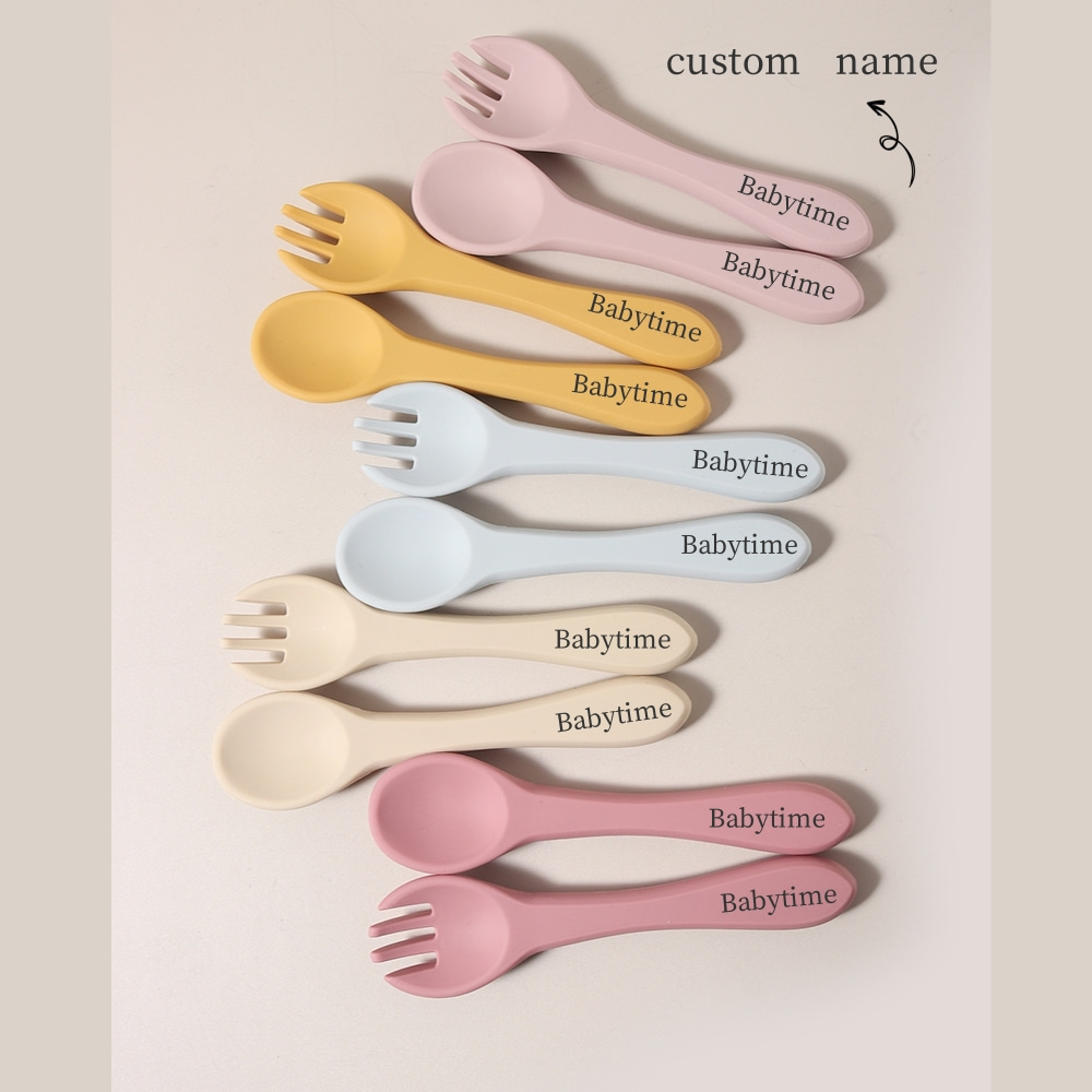Custom name 1 pair silicone sp - Baby Food Bites 리뷰 및 가격