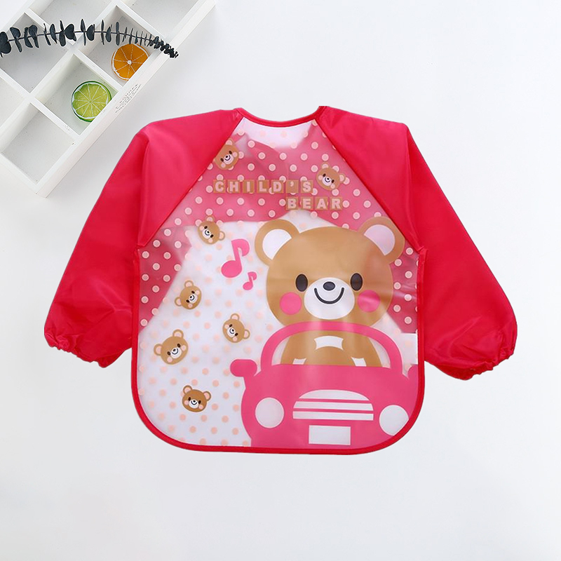 Baby Bibs Cute Colorful Cartoo - Baby Food Apron 리뷰 및 가격