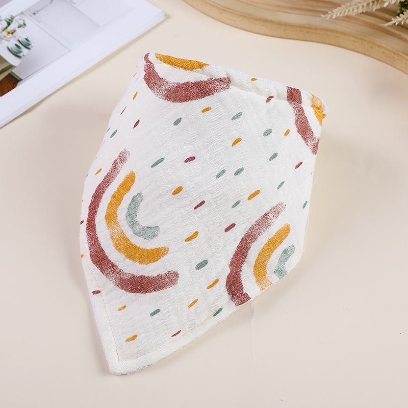 Baby Cotton Bibs Triangle Sali - Baby Food Apron 리뷰 및 가격