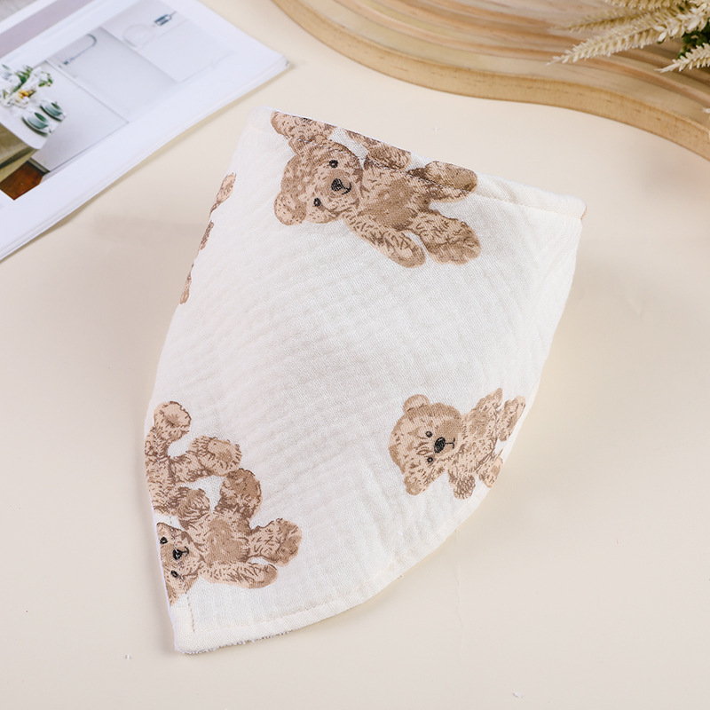 Baby Cotton Bibs Triangle Sali - Baby Food Apron 리뷰 및 가격