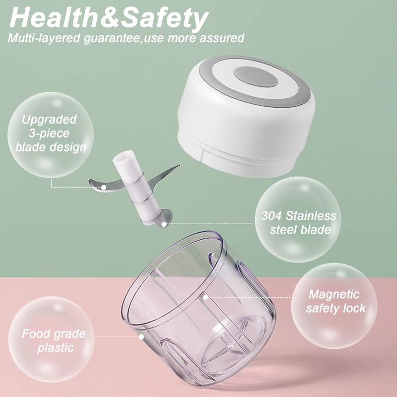 250ML Electric Garlic Grinder  - Baby Food Vegetable 리뷰 및 가격