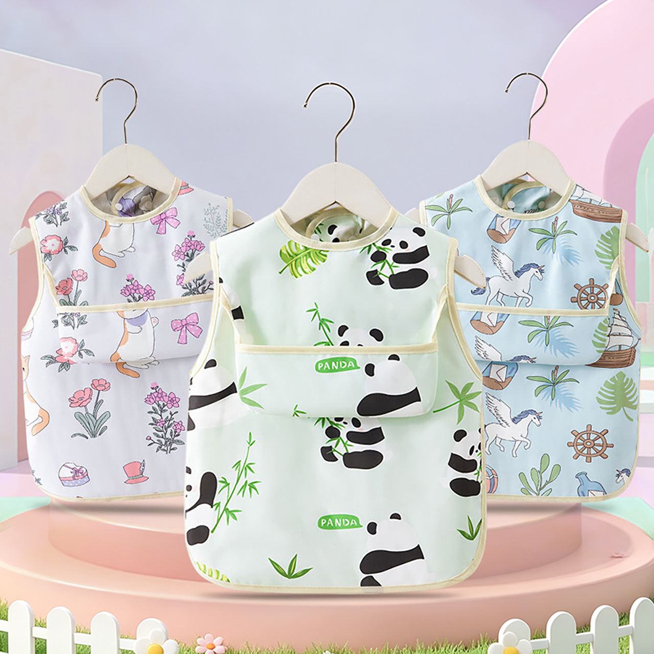 0-4Y Baby Bibs & Pocket Waterp - Baby Food Apron 리뷰 및 가격