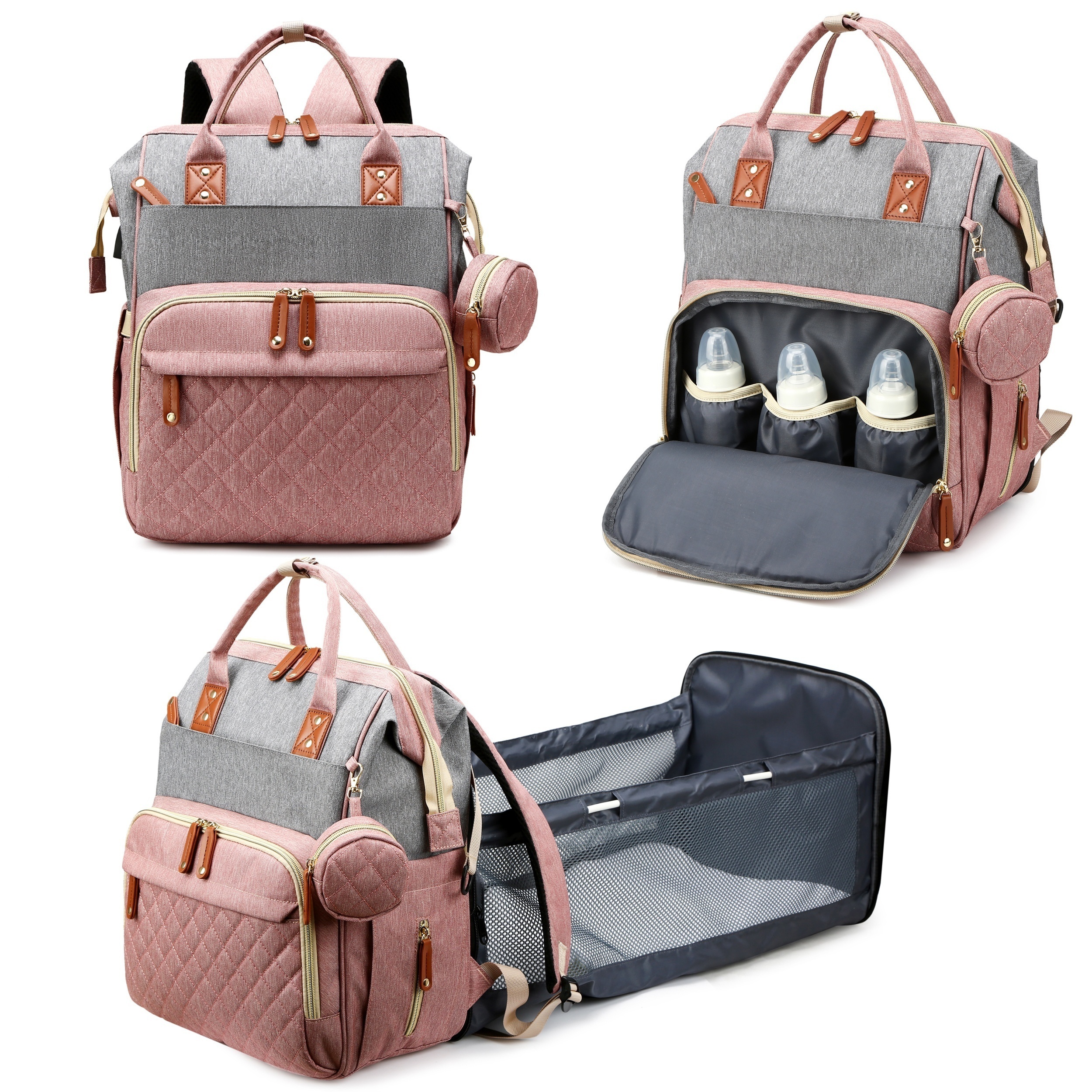 Baby Diaper Bag Backpack, Baby - Baby Puree Pouch 리뷰 및 가격