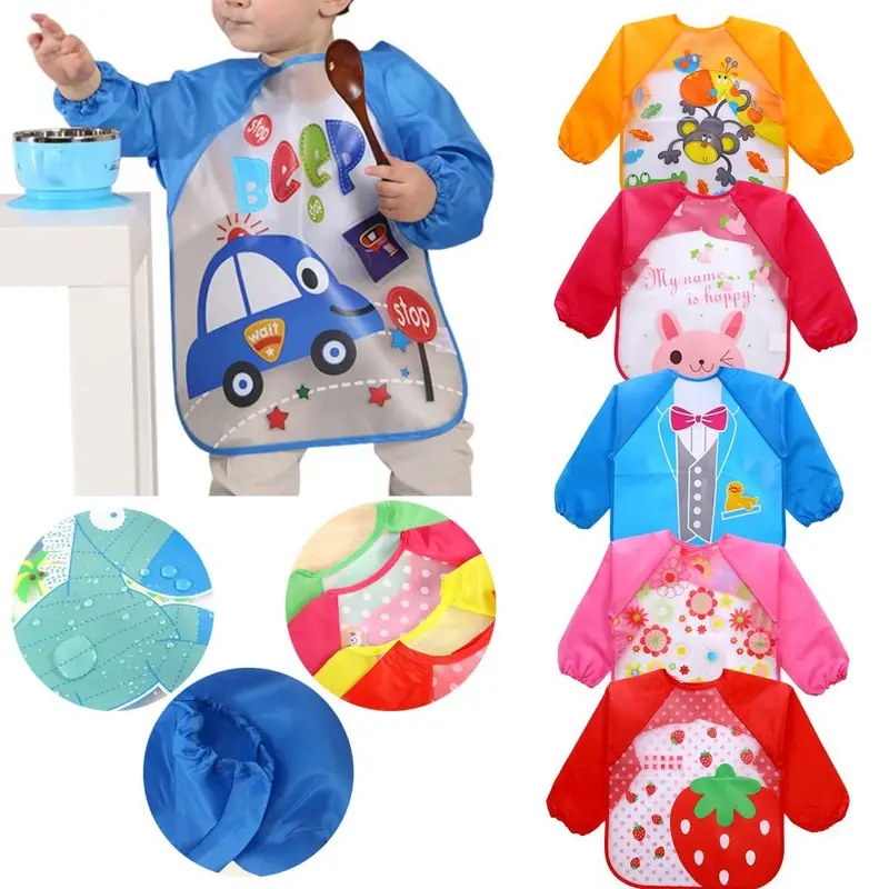 Waterproof EVA Full Sleeve Bab - Baby Food Eat 리뷰 및 가격