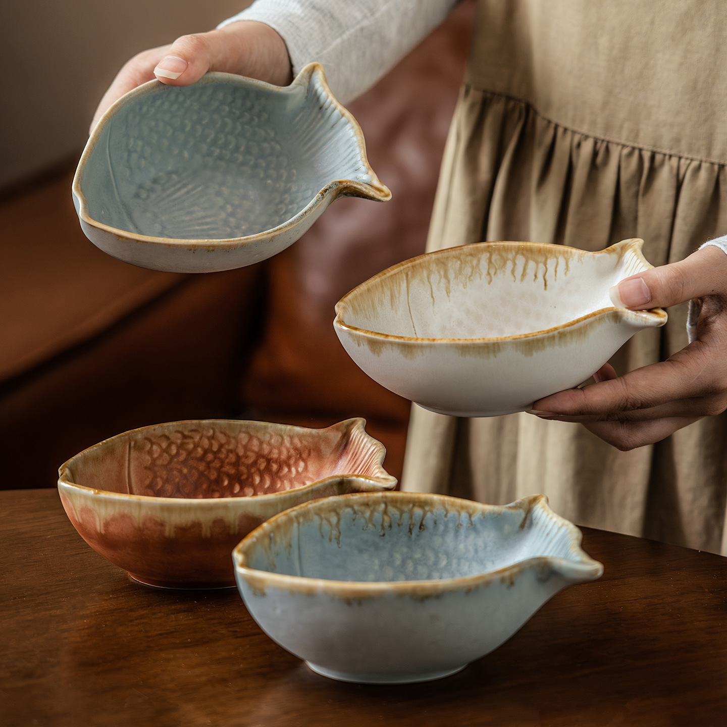 Creative Fish Shape Ceramic Bo - Baby Food Restaurant 리뷰 및 가격