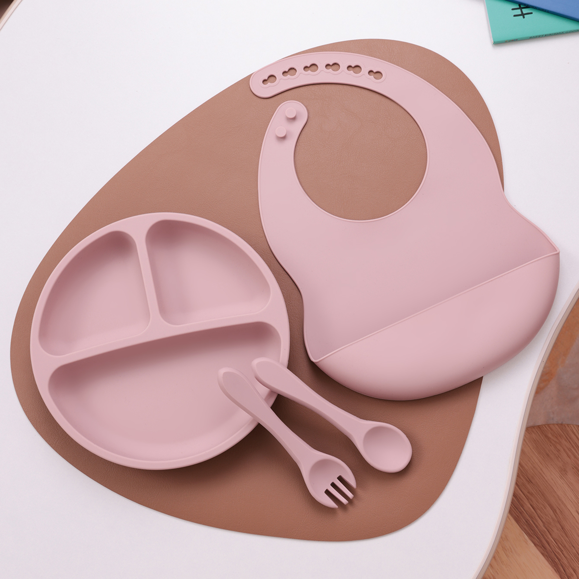 Color Kids 4PCS Baby Silicone  - Baby Food Chart 리뷰 및 가격