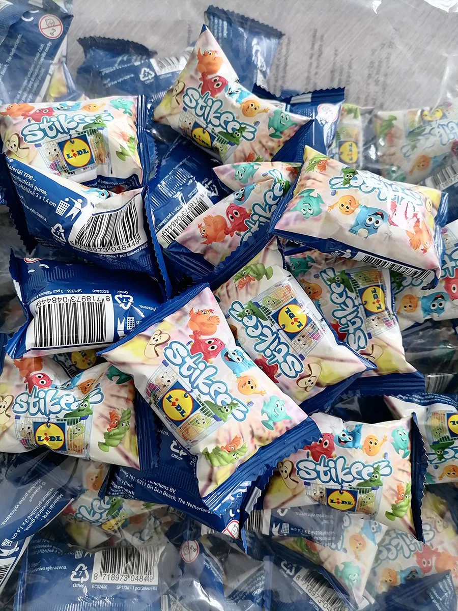 Cute Coles Stikeez Lidl Figure - Baby Food Vegetable 리뷰 및 가격