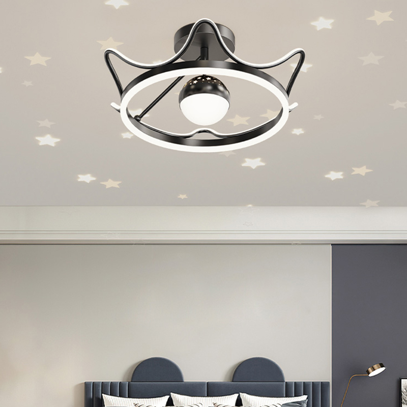 Modern Crown Starry Sky LED Pe - Baby Food Restaurant 리뷰 및 가격