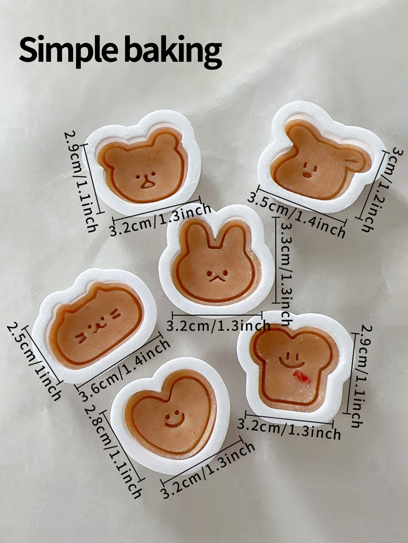 Cute cartoon-style cookie mold - Baby Food Dogs 리뷰 및 가격