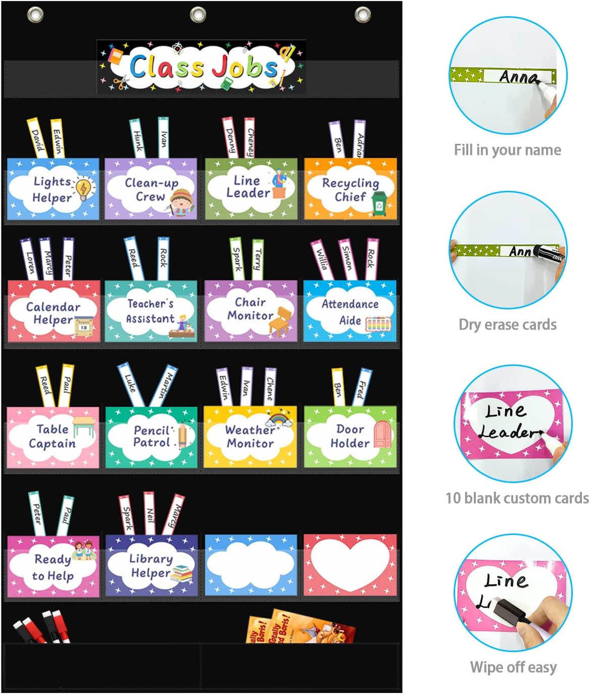 Class Jobs Pocket Chart Class  - Baby Food Chart 리뷰 및 가격