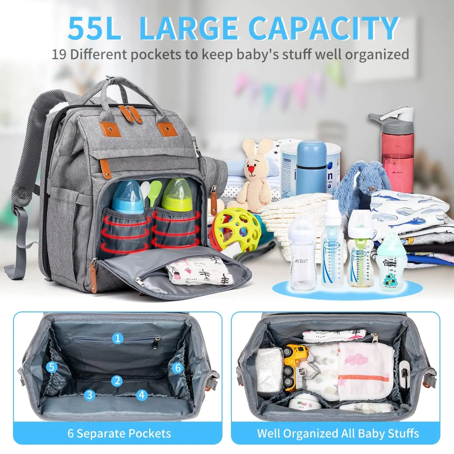 Kabaqoo 55L Multifunctional Be - Baby Puree Pouch 리뷰 및 가격