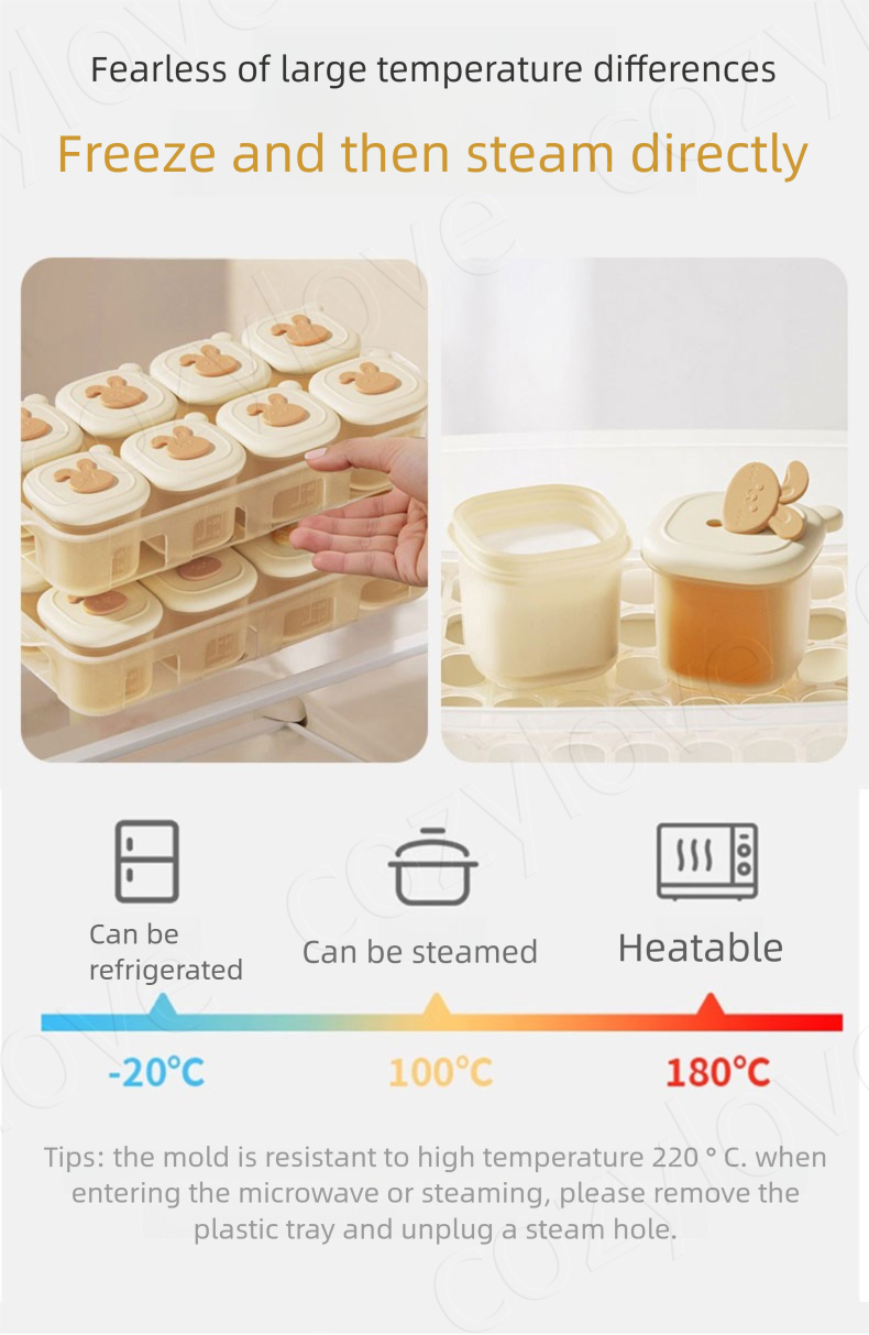 Portable Baby Food Freezer Tra - Baby Food Hero 리뷰 및 가격