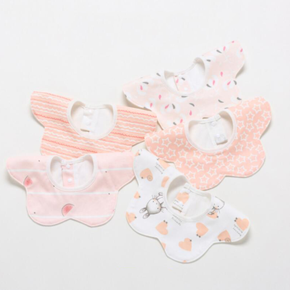 5Pcs/Lot Baby Bibs Waterproof  - Baby Food Apron 리뷰 및 가격